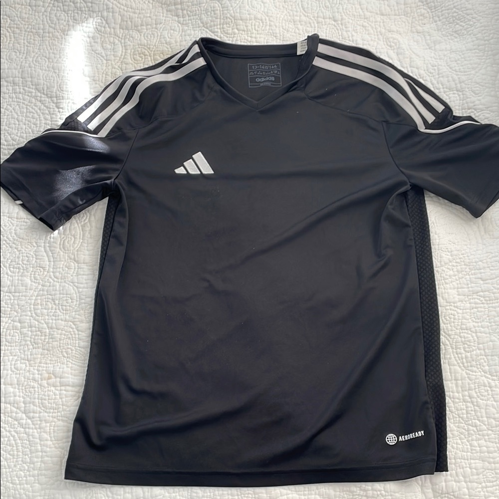 Adidas Black Performance Jersey (13-14 yrs)